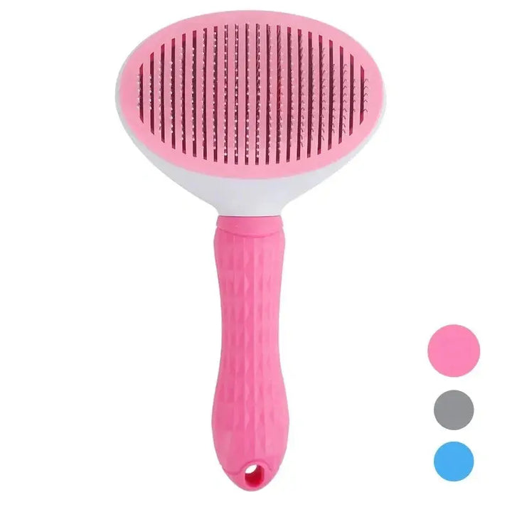 Pet Dog Hair Brush Cat Comb Grooming And Care Cat Brush Stainless Steel Comb For Long Hair Dogs Cleaning Pets Dogs Pet Dog Hair ROSLIN'SHOP Seu Estilo Nossa Força