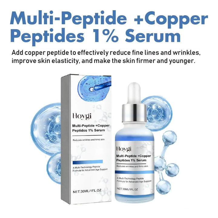 "Soro Blue Copper Peptide: Combate Rugas, Reduz Poros e Rejuvenesce com Ácido Hialuronico ROSLIN'Shop Seu Estilo Nossa Força