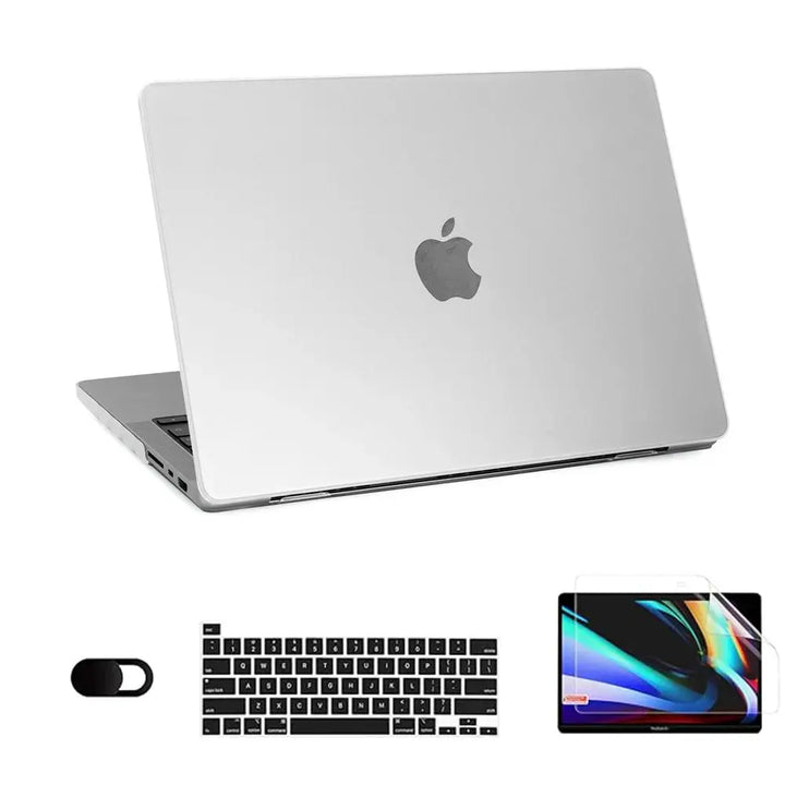 "Capa Elegante e Resistente para MacBook Air e Pro – Modelos 2024 (13'' a 15'') ROSLIN'SHOP Seu Estilo Nossa Força